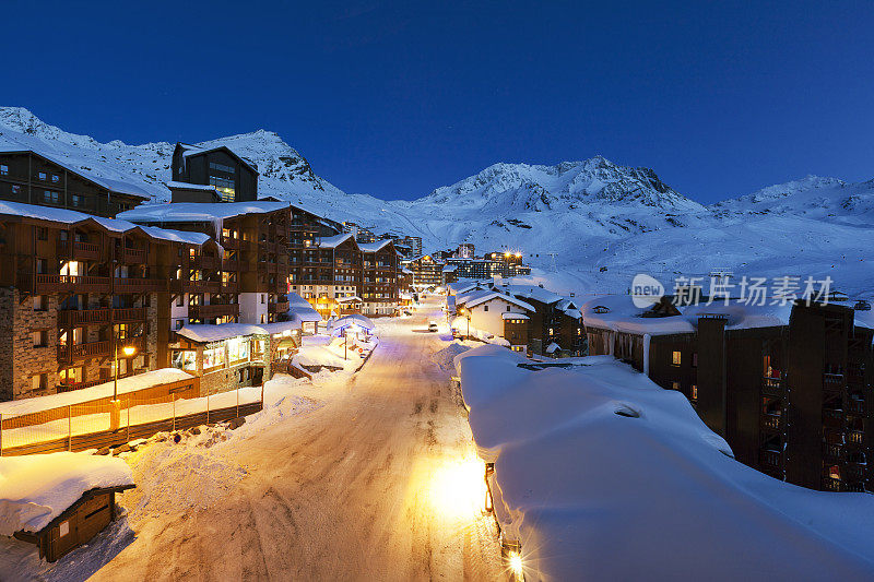 法国阿尔卑斯，Val Thorens